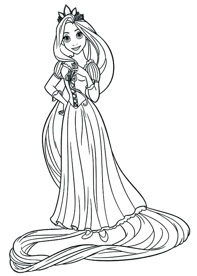 Rapunzel Tower Coloring Page At Getcolorings | Free Printable serapportantà Coloriage Raiponse