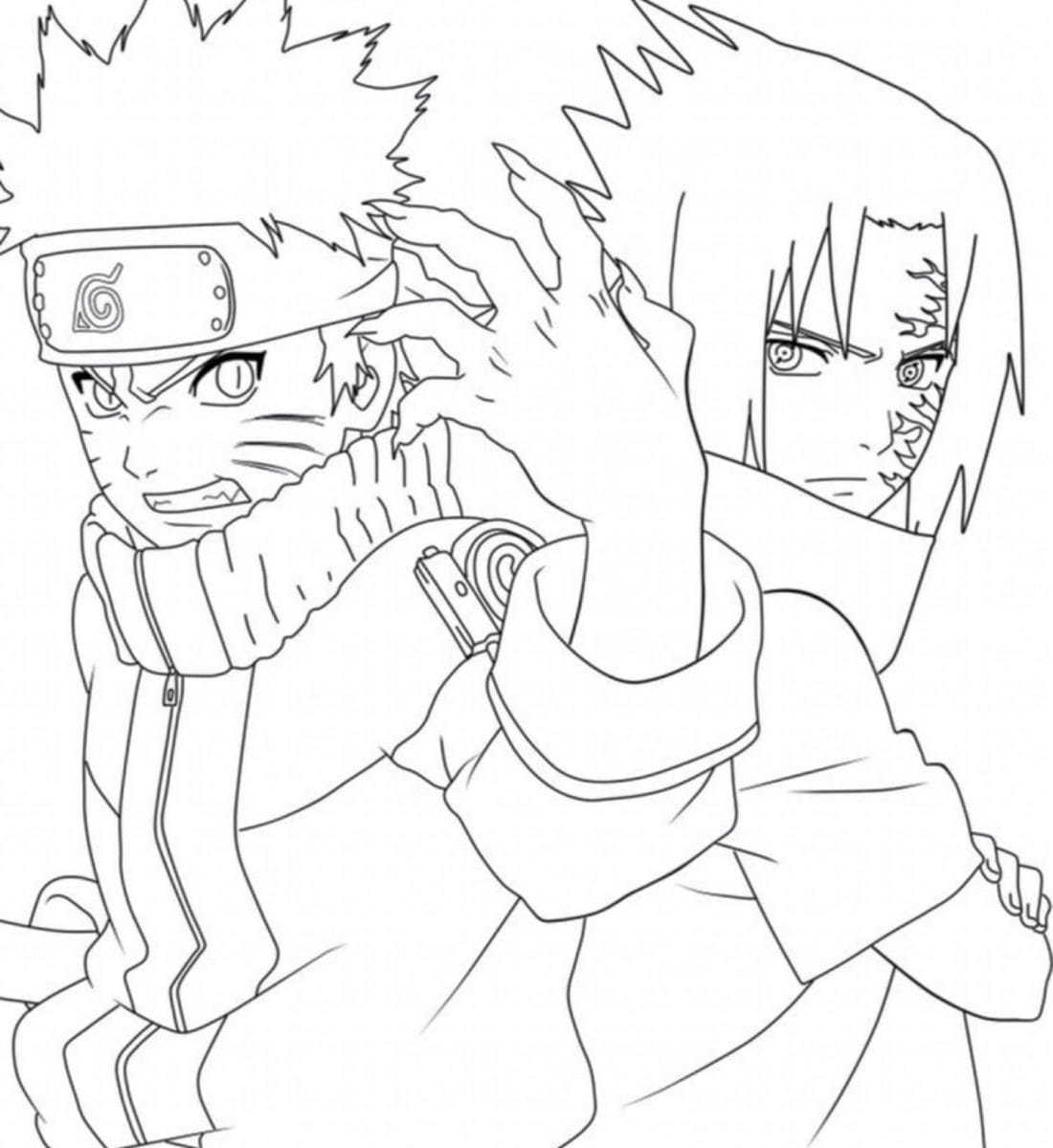 Sasuke Coloring Pages - Free Printable Coloring Pages pour Coloriage Sharingan