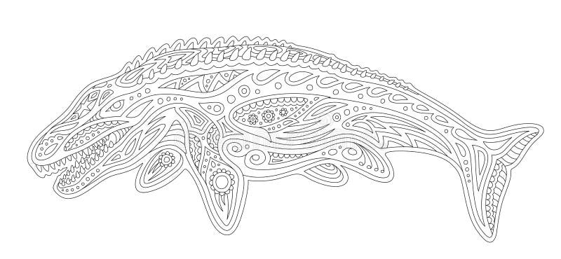 Schéma Pour Livre De Coloriage Avec Le Mosasaur Illustration De Vecteur avec Coloriage Mosasaurus