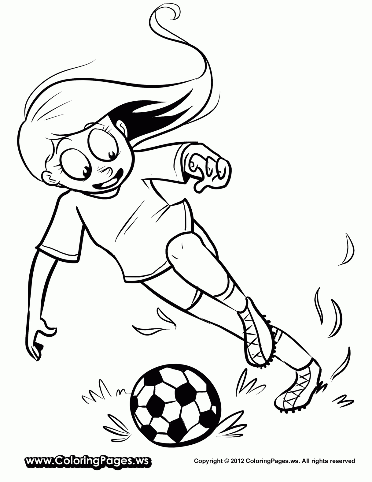 Sélection De Dessins De Coloriage Soccer À Imprimer Sur Laguerche dedans Footballeur Coloriage