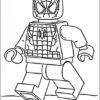 Spiderman Kleurplaten Uitprinten concernant Coloriage Spiderman Lego