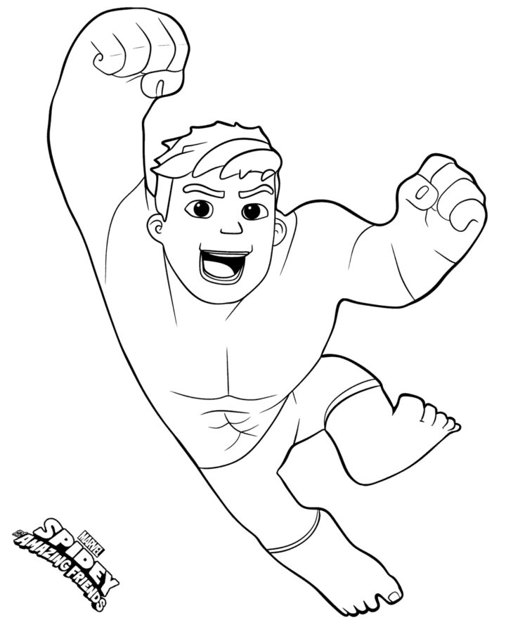 Spidey Coloring Pages concernant Coloriage Spidey