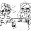 Splatoon Coloring Pages - 100 Free Coloring Pages dedans Coloriage Splatoon 3