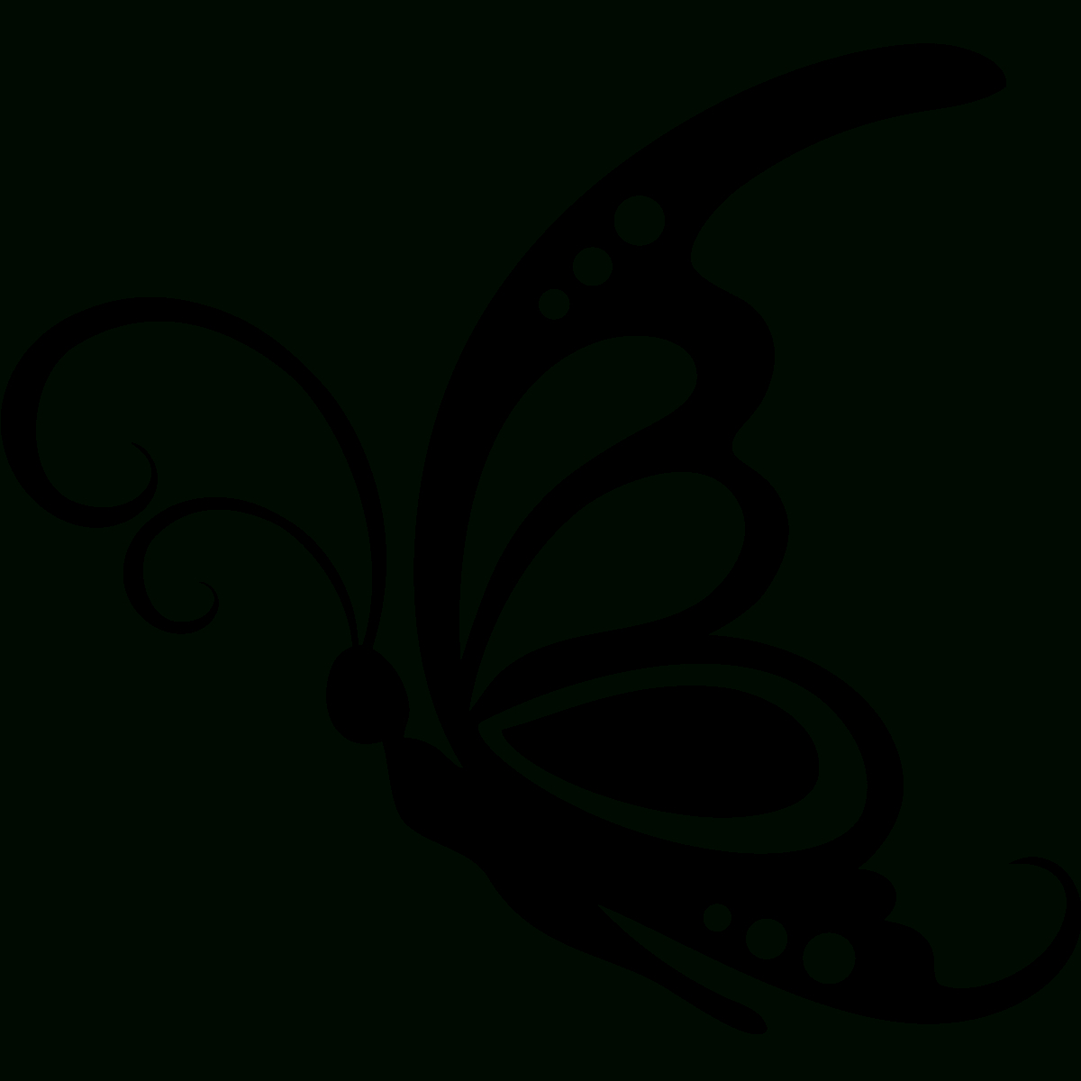 Sticker Grand Papillon | Butterfly Outline, Butterfly Stencil dedans Grand Papillon À Imprimer