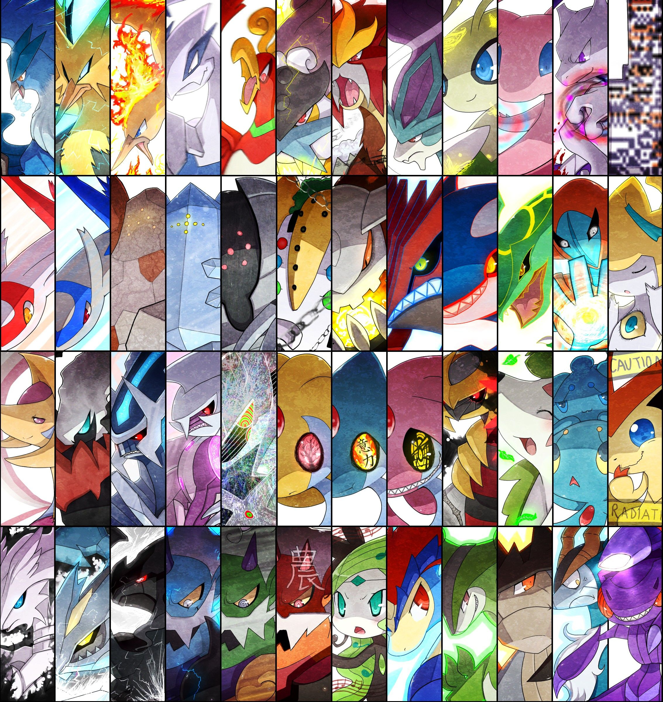 Tags: Pokémon, Nintendo, Groudon, Mew, Darkrai, Jirachi, Moltres encequiconcerne Dessins Pokémon Légendaire