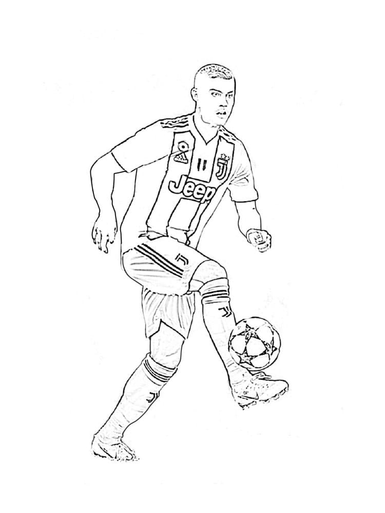 Top 17 Printable Cristiano Ronaldo Coloring Pages - Online Coloring Pages à Coloriage Christiano Ronaldo