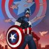 Toulouse : Paul Renaud A Dessiné Le Comics « Captain America » Pour serapportantà Capitaine America Dessin