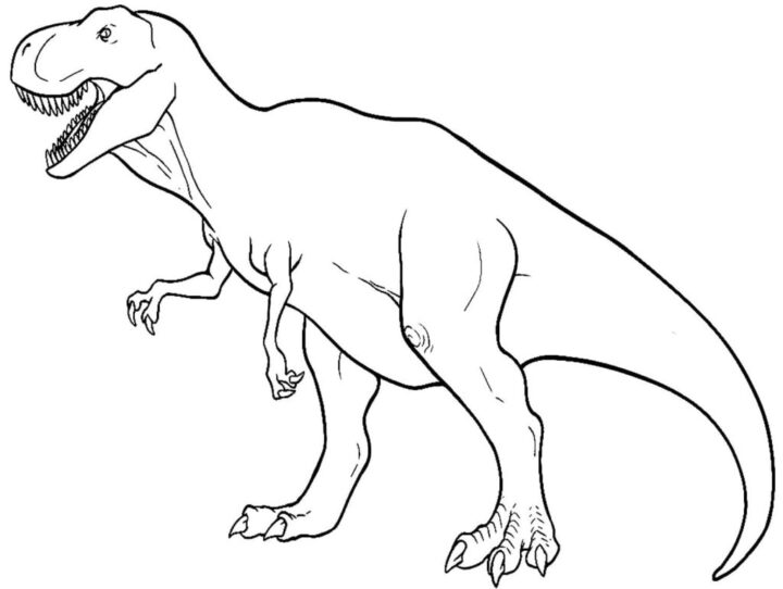 Tyrannosaurus Coloring Pages — Free Coloring Pages concernant Coloriage Tyrannosaure