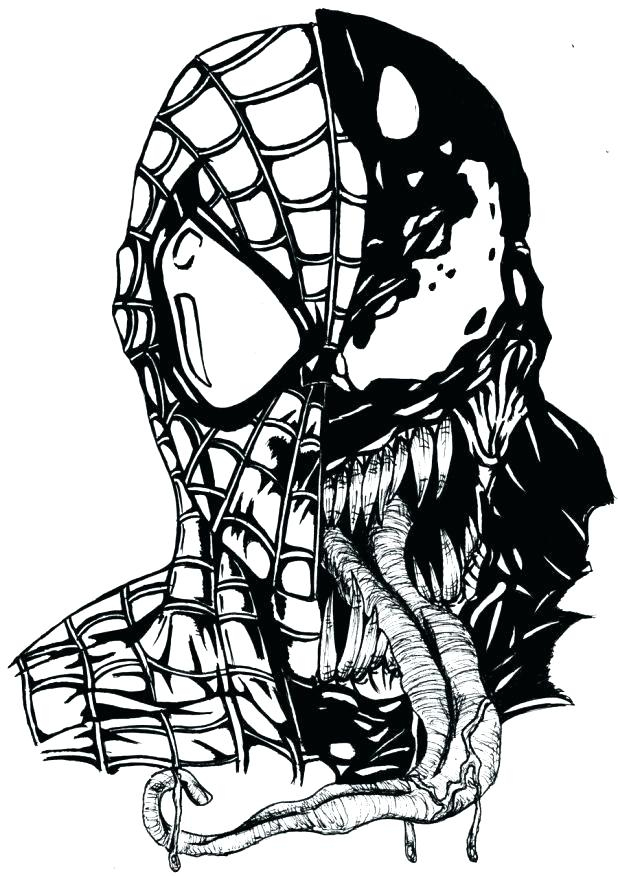 Venom Drawing At Getdrawings | Free Download dedans Dessin De Venom