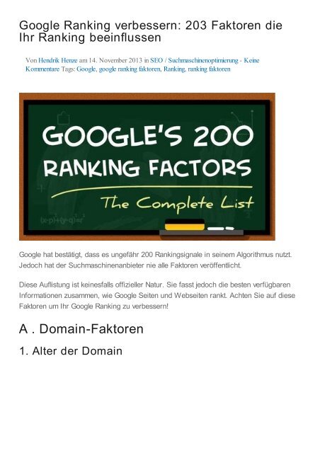 Google Discover optimieren und Ihr Ranking in der Google-Suche verbessern