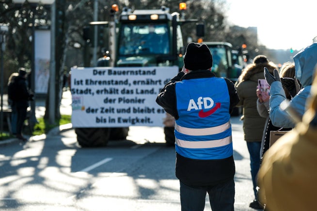 Die AfD will von den Bauernprotesten in Deutschland profitieren