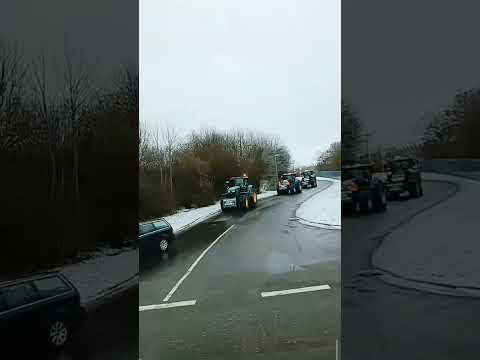 Bauernstreik in Deutschland - YouTube
