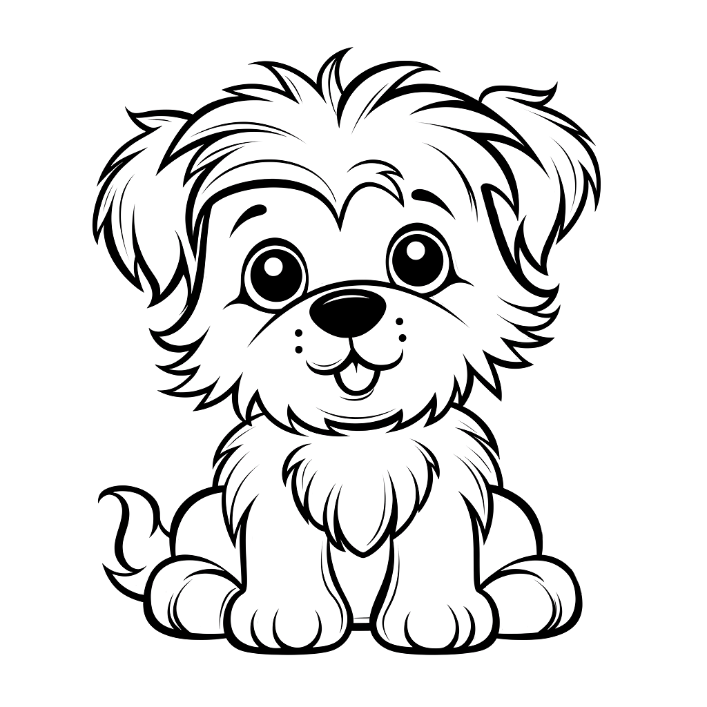  Ausmalbilder Hunde Zum Ausdrucken Bildidee 