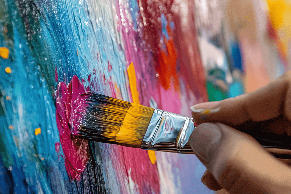  Abstrakte Bilder malen lernen: Großer Anfänger-Guide Illustration 