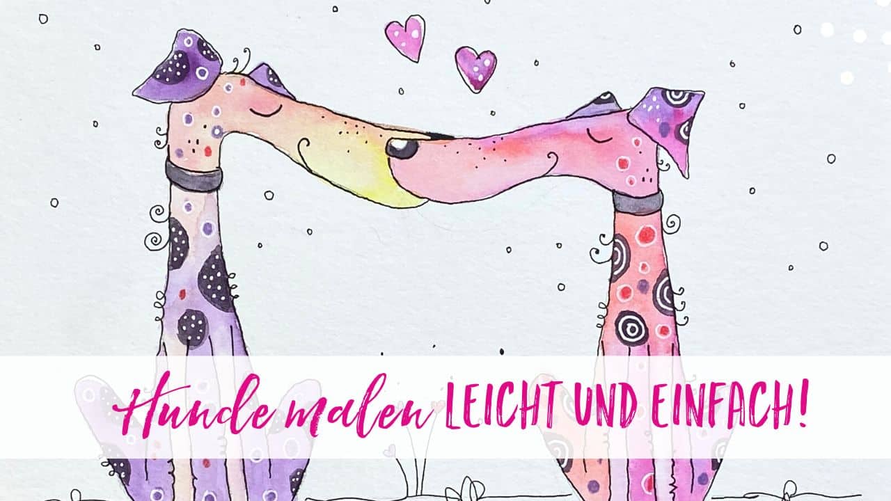  Hunde malen leicht und einfach: Eine Anleitung Bildidee 