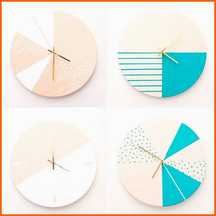  46 Spektakulär Uhr Selber Basteln Vorlage 