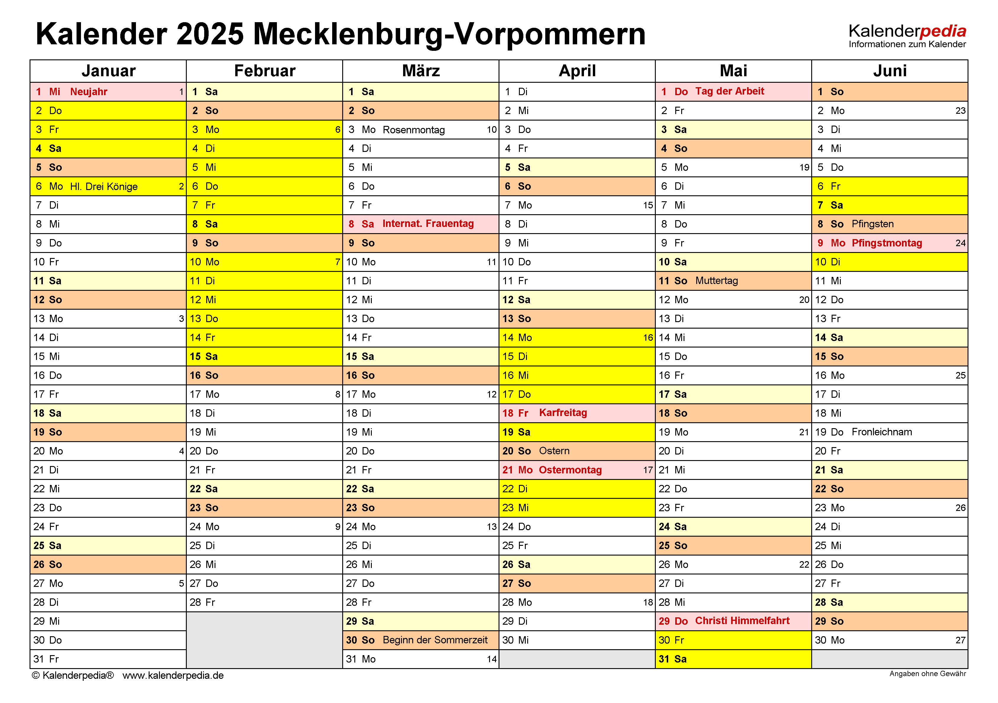  Feiertage Mecklenburg-vorpommern 2025 Kalender 2025 Mecklenburg Bildidee 
