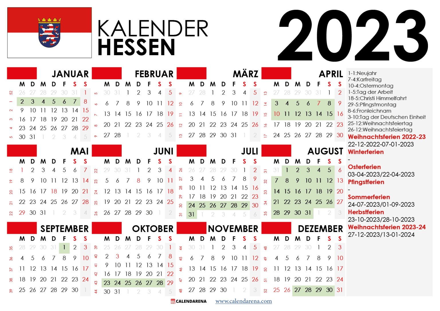  Foto zu Feiertage Mai 2025 Hessen 