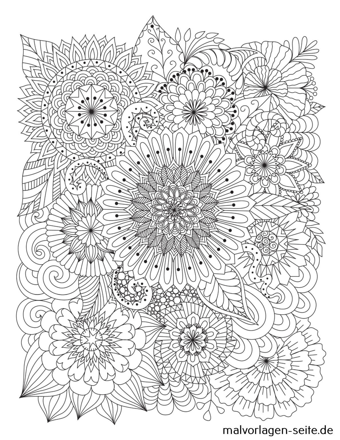  Foto zu Ausmalbilder Erwachsene Zum Ausdrucken 