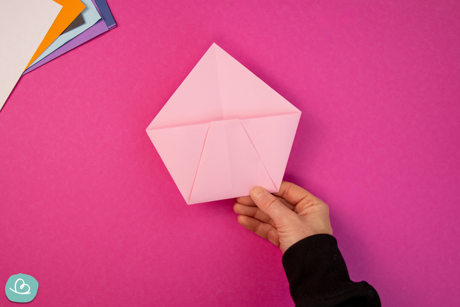  Origami Umschlag falten 