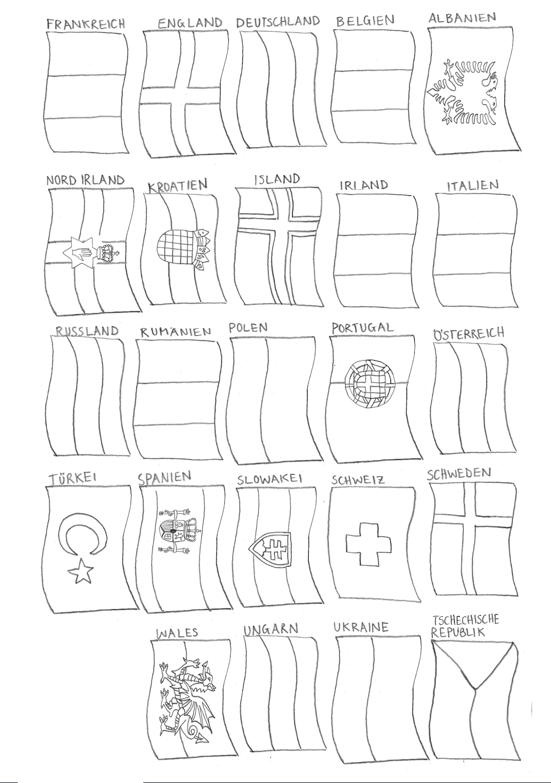  Flaggen Ausmalen Zum Malvorlagen England Fahnen Malvorlage Fahne Illustration 