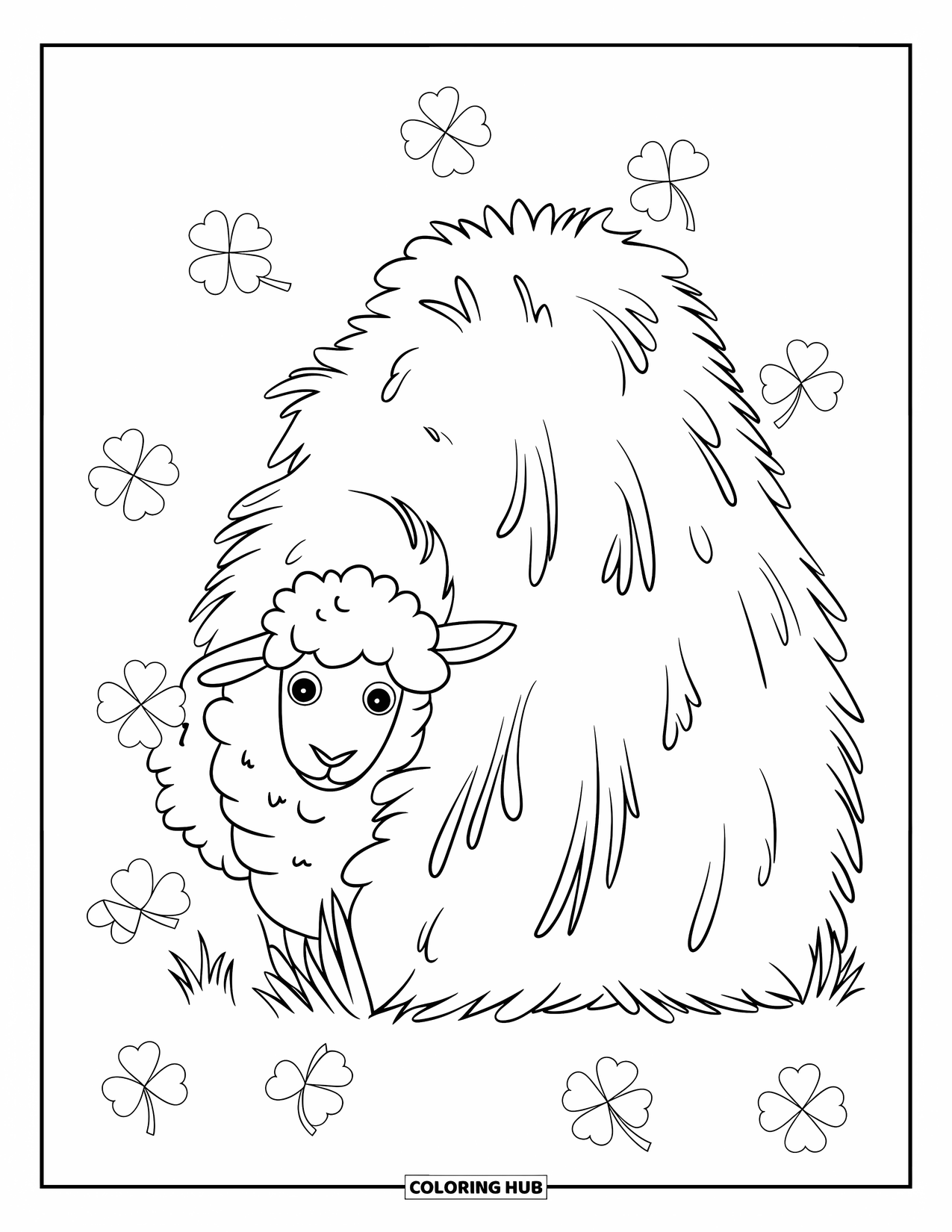  230+ Bauernhof Tier Ausmalbilder für Kinder & Erwachsene (Kostenlose Motiv 