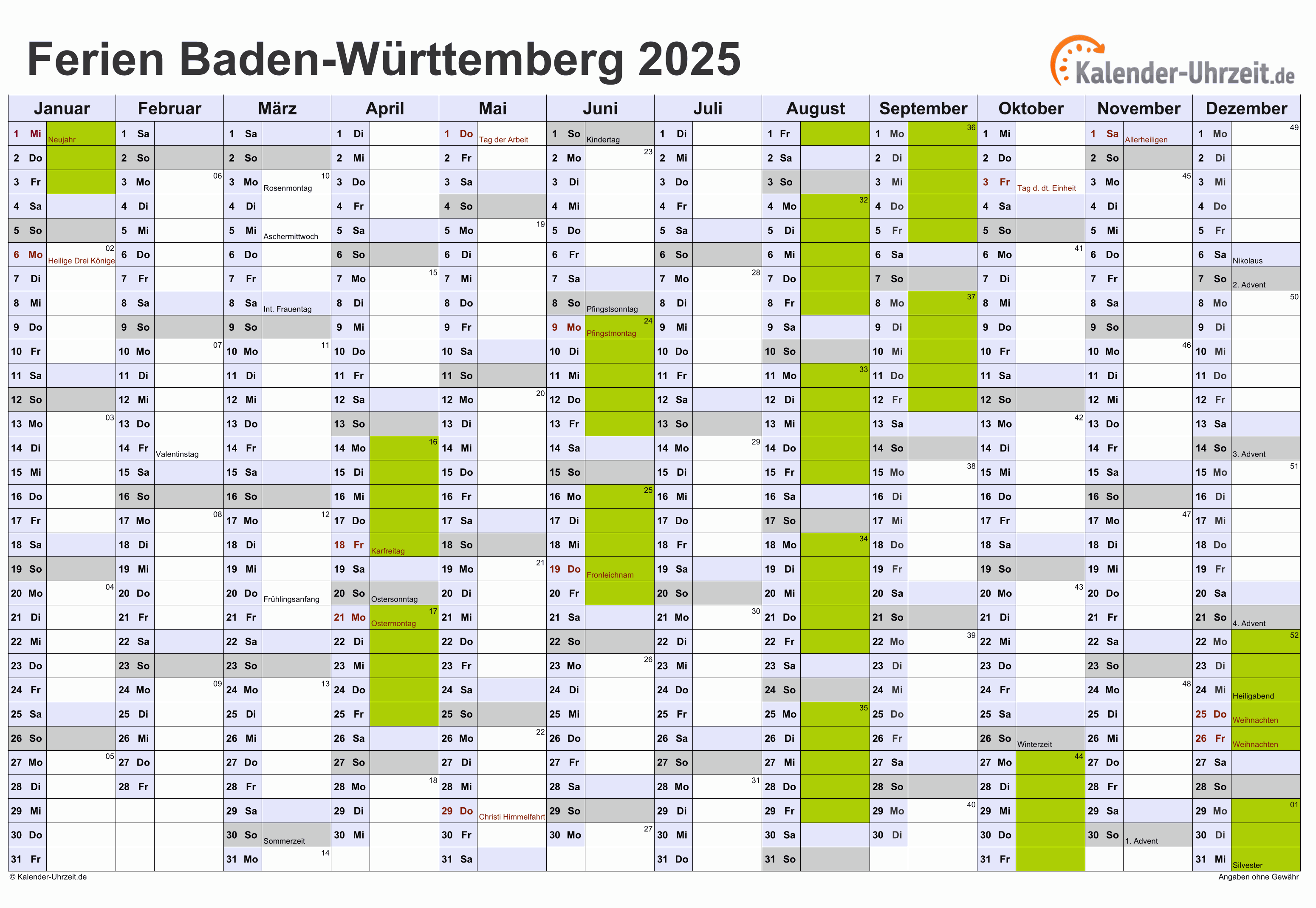  2025 Feiertage In Baden Wuerttemberg Schulferien 2026 Baden 