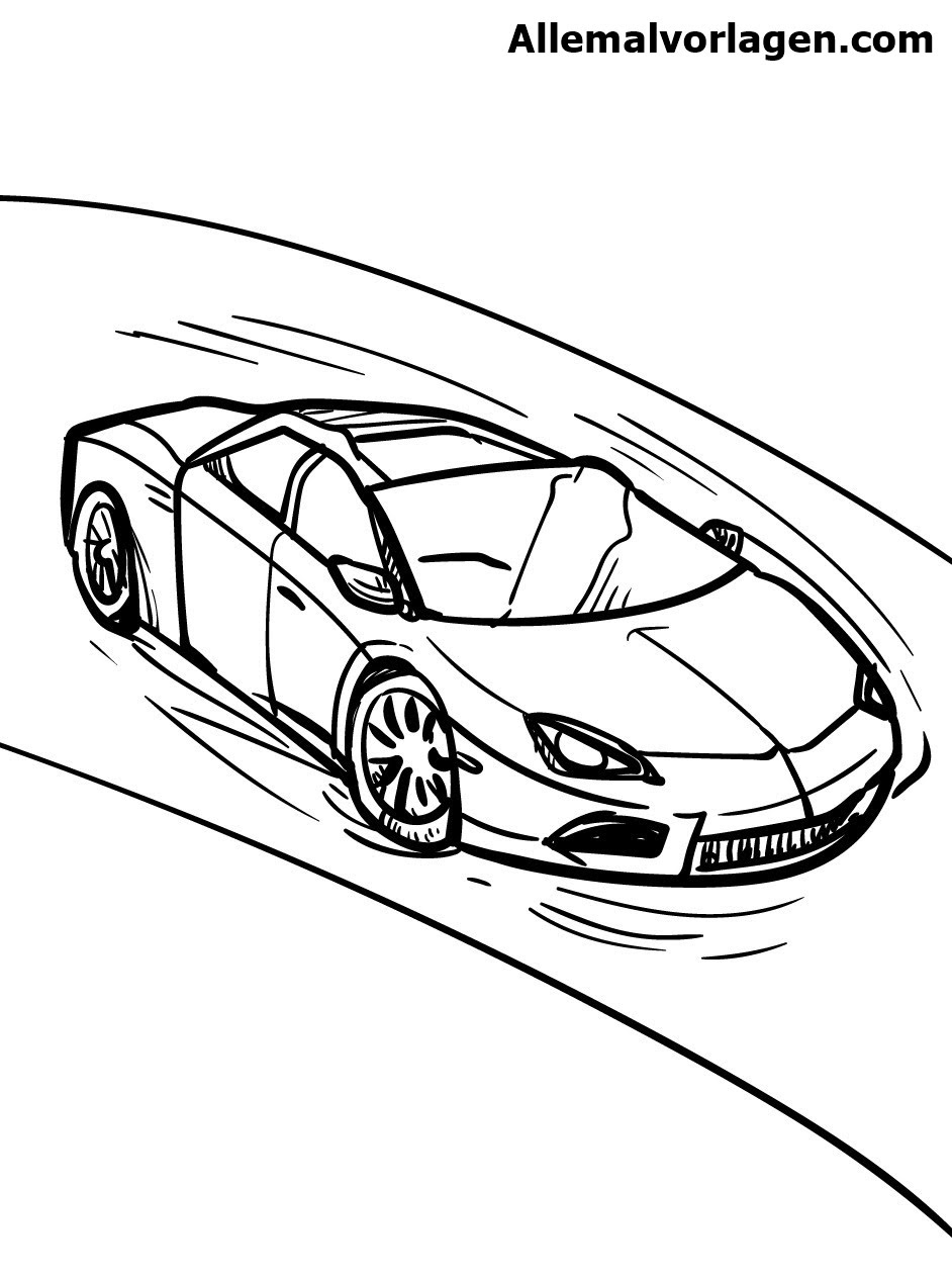  Foto zu Ausmalbilder Autos für Kinder - Alle Malvorlagen 