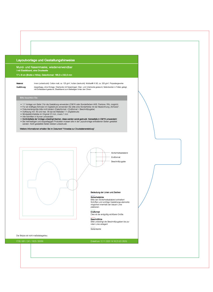  Deine eigene Maske - einfach selbst gestalten Bildidee 