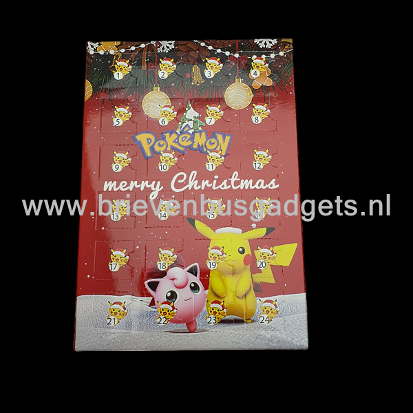  Pokemon Adventskalender met 24 Pokemon Figuurtjes - Brievenbusgadgets Bildidee 