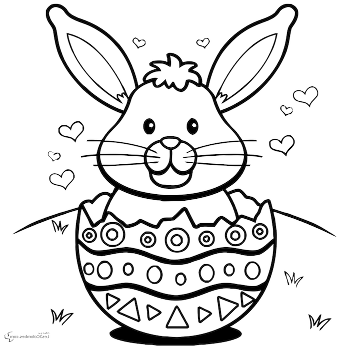  Mehr als 50 Osterbilder zum Ausmalen Bildidee 
