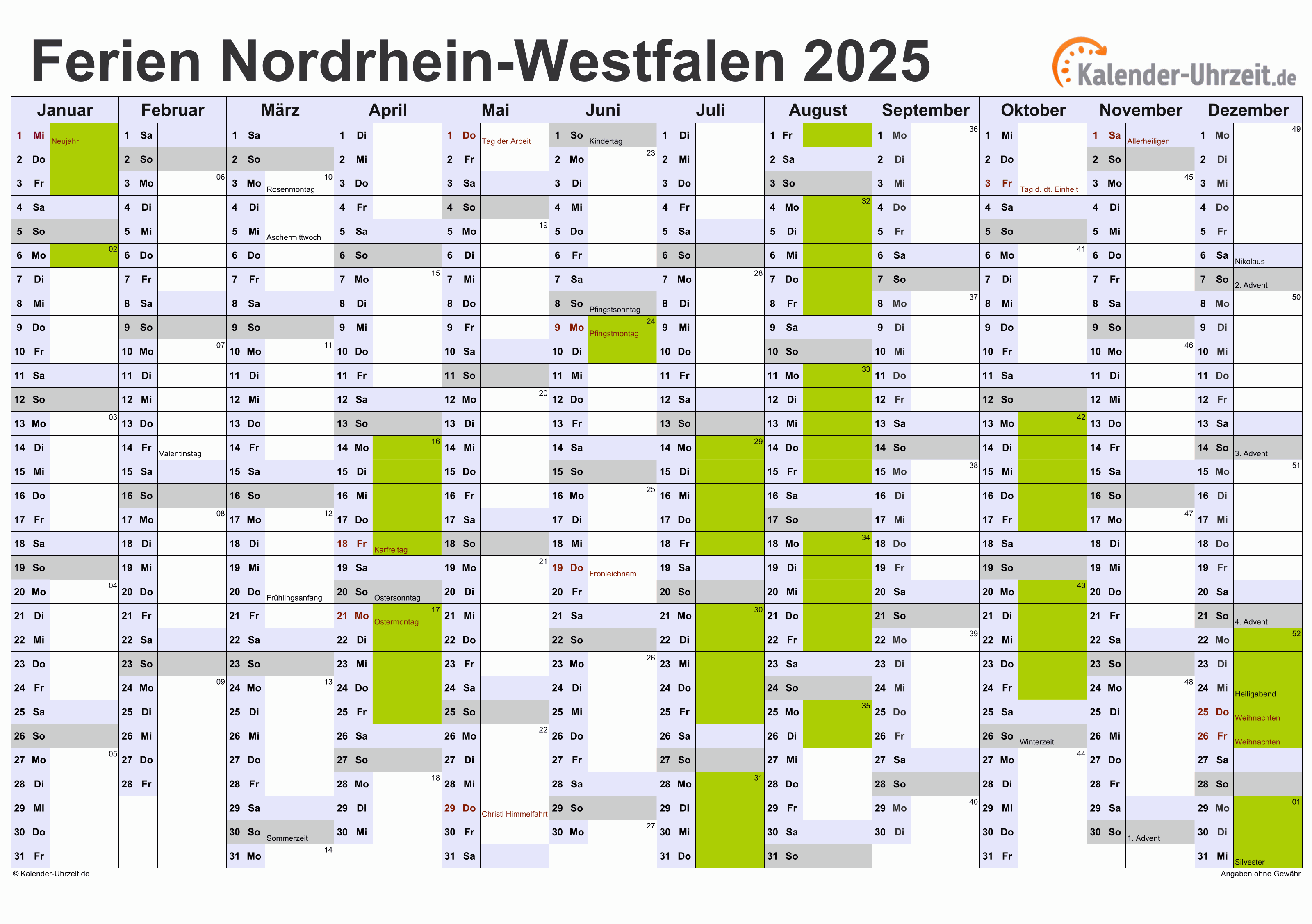  Wann Sind 2025 Sommerferien 2025 Nrw Meaning 