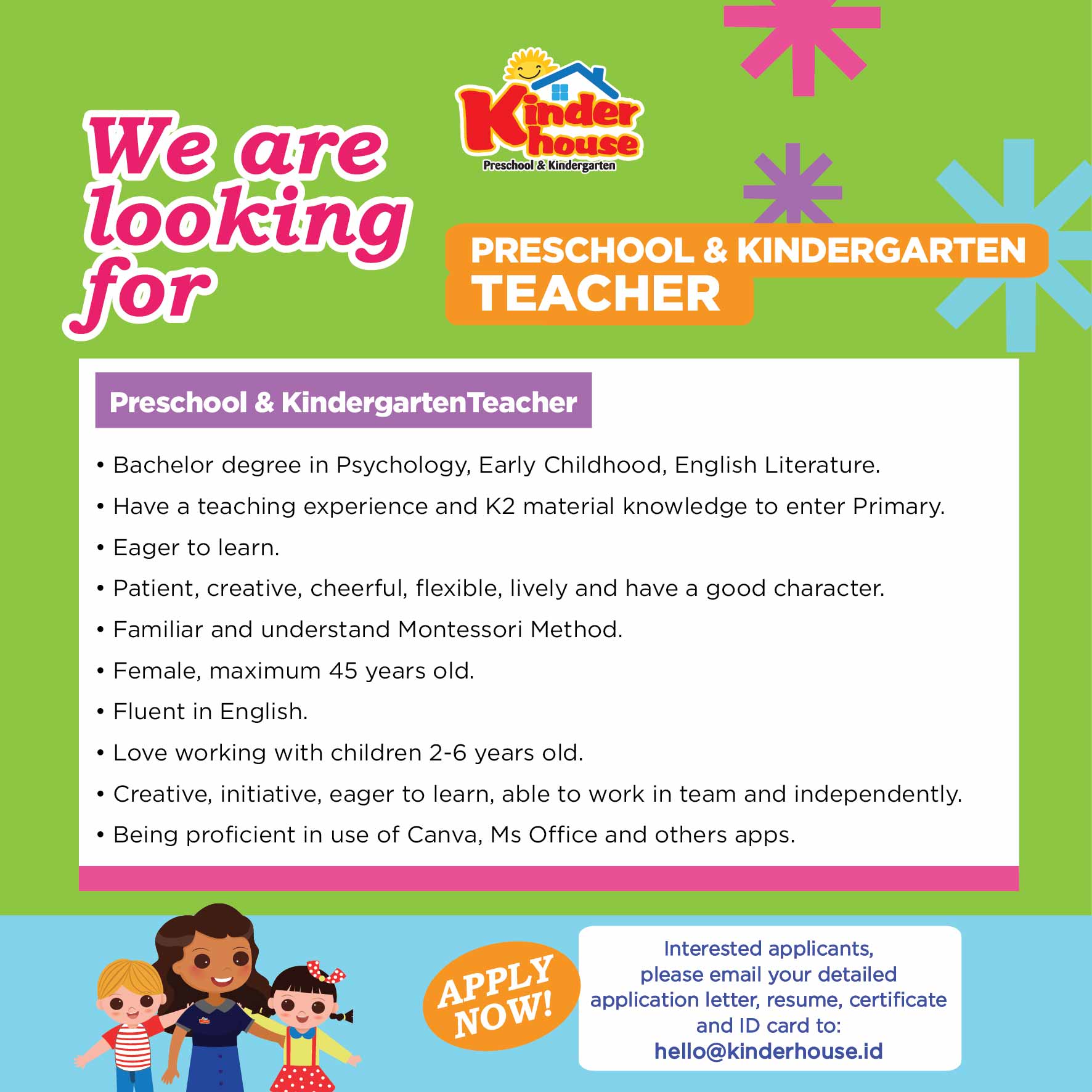  Kinderhouse Preschool & Kindergarten 