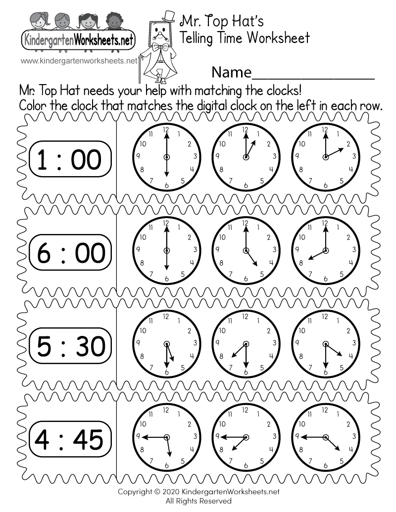  Foto zu Matching Digital and Analog Clocks Worksheet - Free Printable 