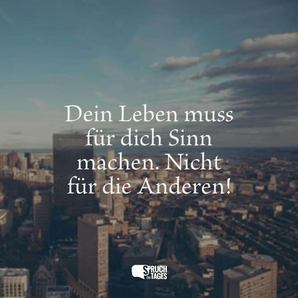  Sinn Sprüche « die besten Sprüche Motiv 