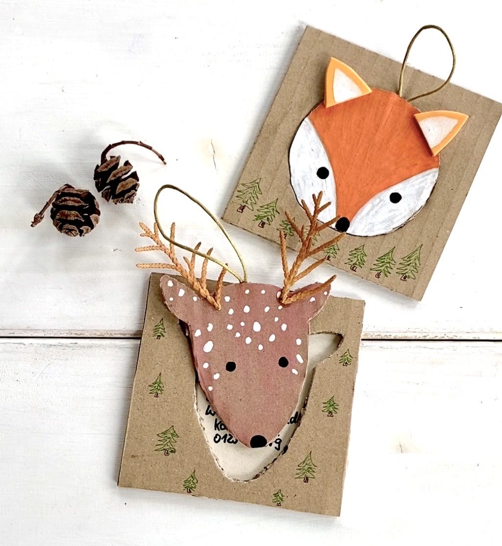  Waldtiere: Einladung für den Kindergeburtstag selber basteln – Heimatdinge Illustration 