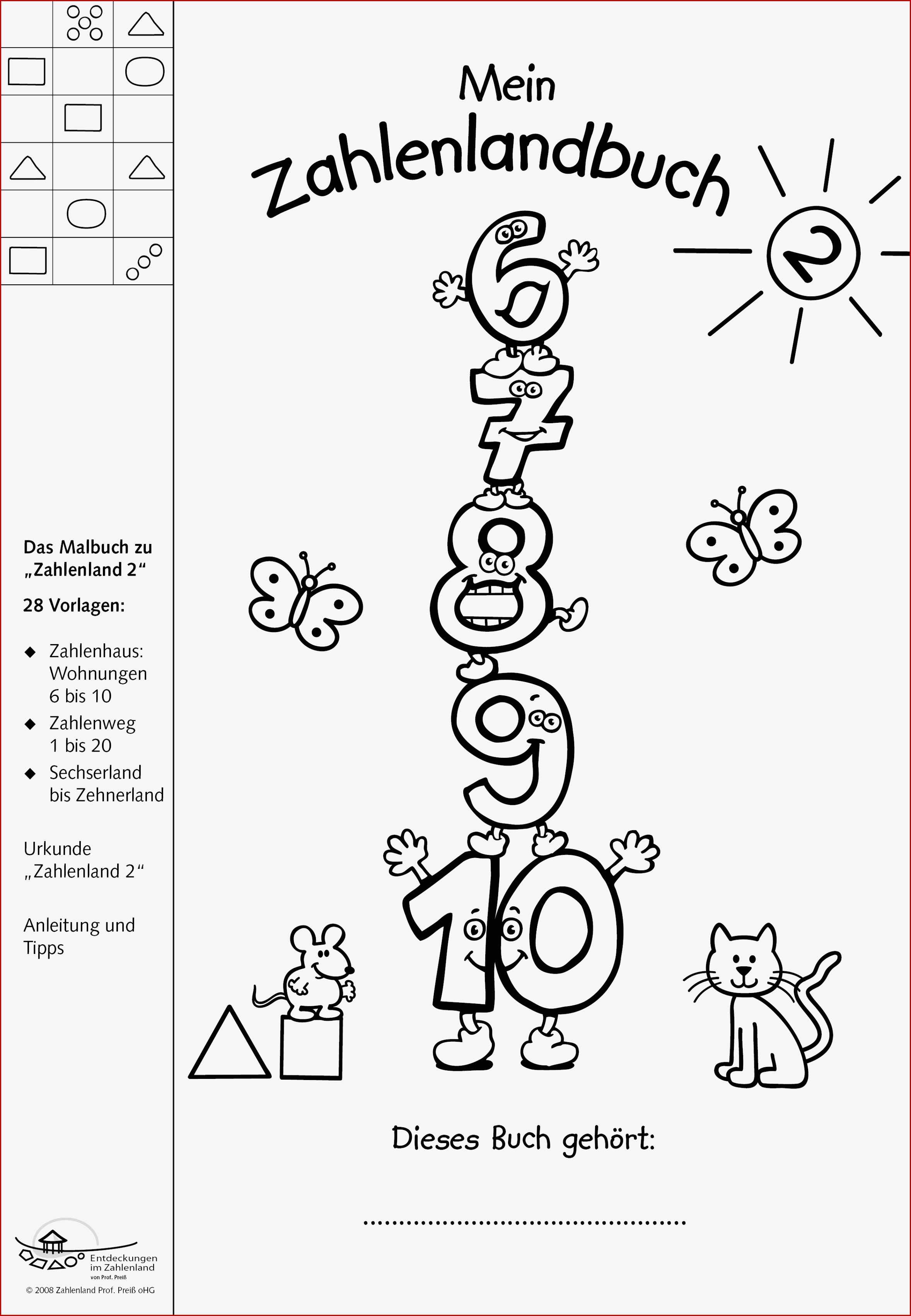  Zahlen Im Kindergarten Arbeitsblätter: 3 Designs Sie Berücksichtigen Bildidee 