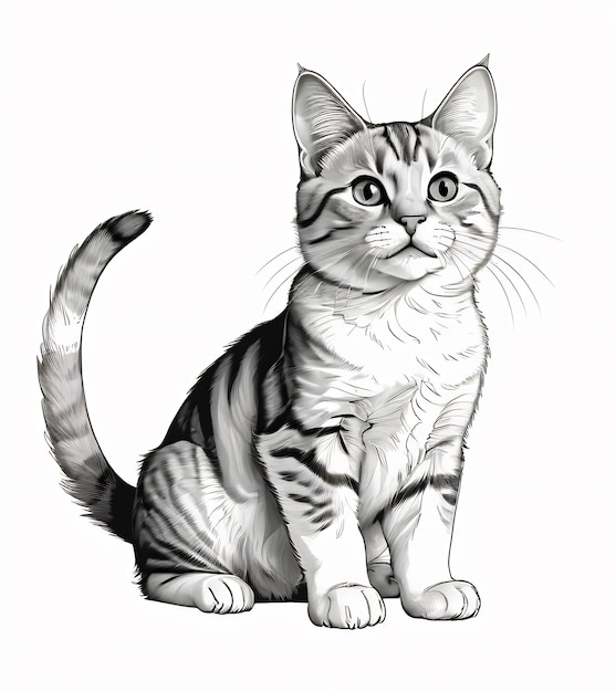  Katzen Gezeichnet Bilder - Kostenloser Download auf Freepik Illustration 