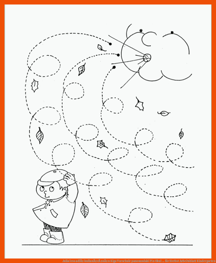  Herbst Arbeitsblatt Kindergarten - Kindergarten Arbeitsblätter Bildidee 