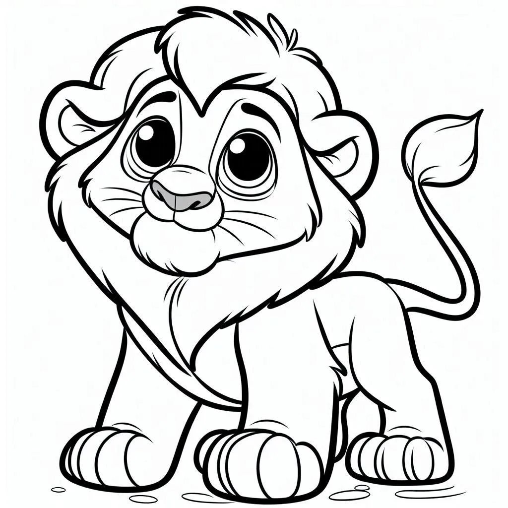  Foto zu 30+ Lion coloring pages unique (Free Printable PDF) 