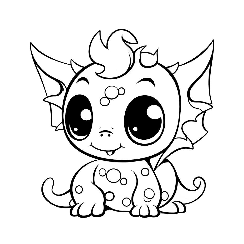  Drachen Ausmalbilder kostenlos herunterladen - Mal-O-Mat 