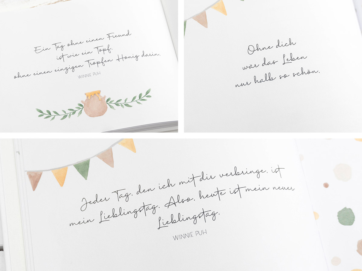  Kindergarten Freundebuch - alle meine Freunde Illustration 