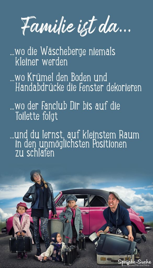  » Familie ist da, wo… Motiv 