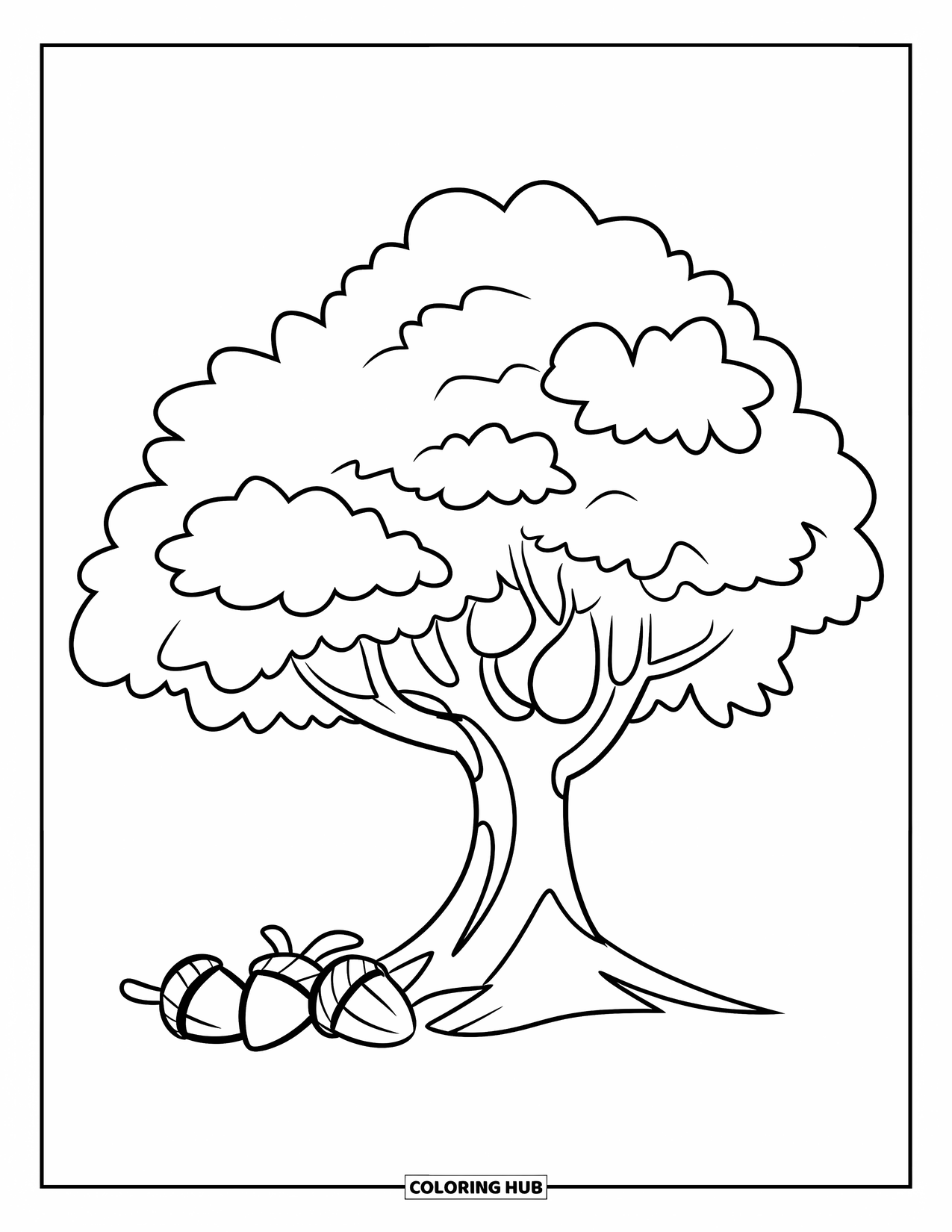  105+ Baum Ausmalbilder für Kinder & Erwachsene (Kostenlose PDFs zum Bildidee 