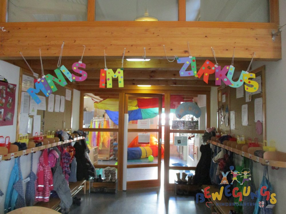  Die MINIS im Zirkus - Kindergarten im Brombachtal/Odenwald Illustration 