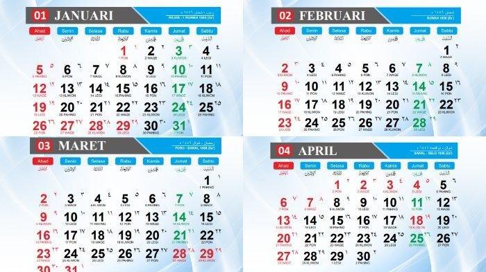  Kalender April 2025, Lengkap Tanggal Merah-Cuti Bersama, Hari Besar dan Bildidee 